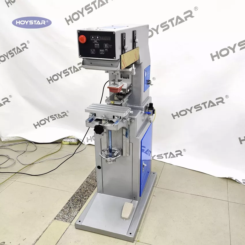 1 ماكينة طباعة الوسادة الملونة