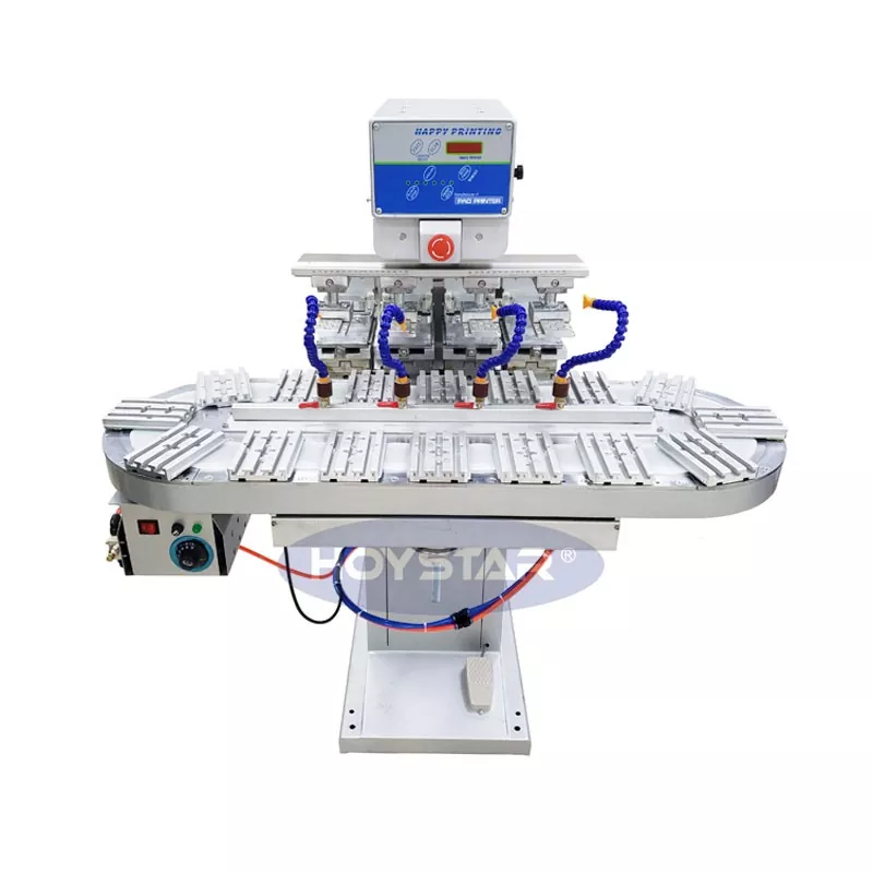 طابعة لوحة كبيرة الحجم بأربعة ألوان مع ناقل