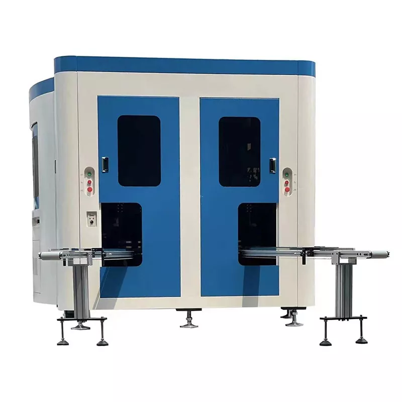 آلة طباعة الشاشة الأسطوانية ذات 3 ألوان أوتوماتيكية بالكامل